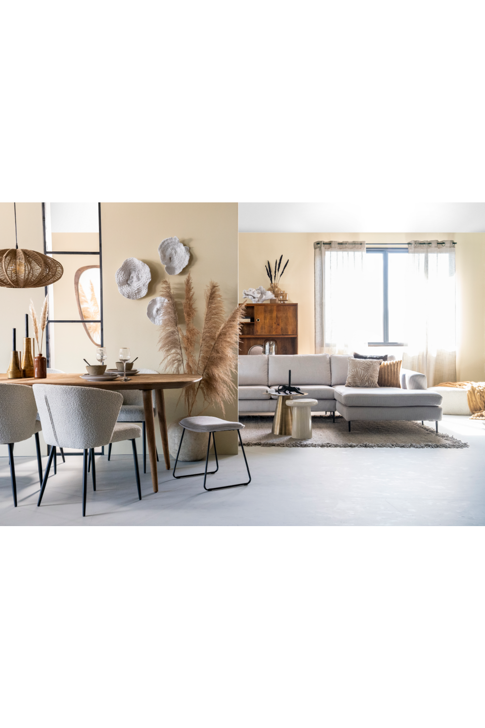 Treated Teak Dining Table | Eleonora Tabassum | OROA.com