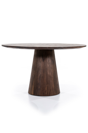 Wooden Pedestal Dining Table | Eleonora Aron | OROA.com