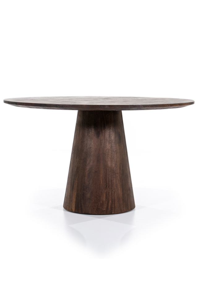 Wooden Pedestal Dining Table | Eleonora Aron | OROA.com
