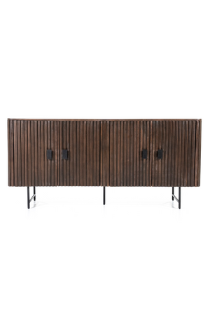 Wooden 4-Door Sideboard | Eleonora Remi | OROA.com
