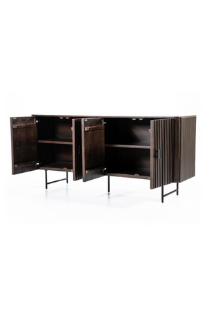 Wooden 4-Door Sideboard | Eleonora Remi | OROA.com