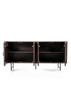 Wooden 4-Door Sideboard | Eleonora Remi | OROA.com