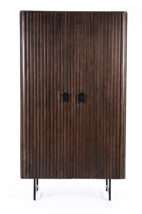 Brown Wooden Cabinet | Eleonora Remi | OROA.com