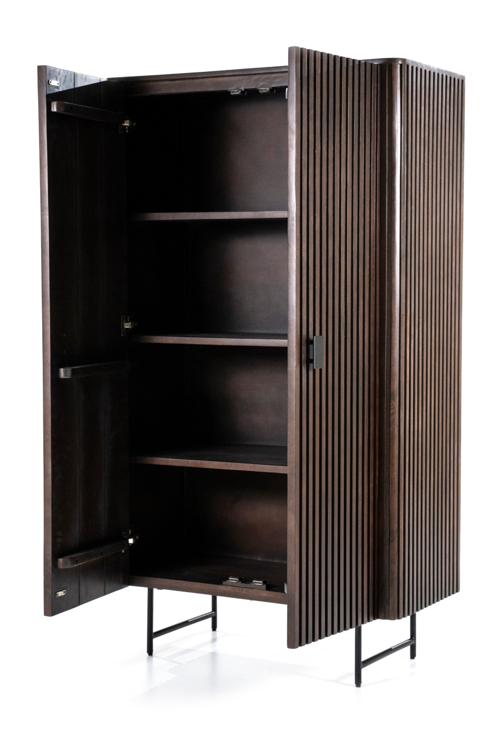 Brown Wooden Cabinet | Eleonora Remi | OROA.com