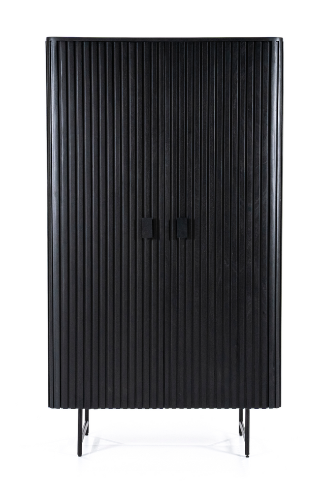 Black Mango Wood Cabinet | Eleonora Remi | OROA.com