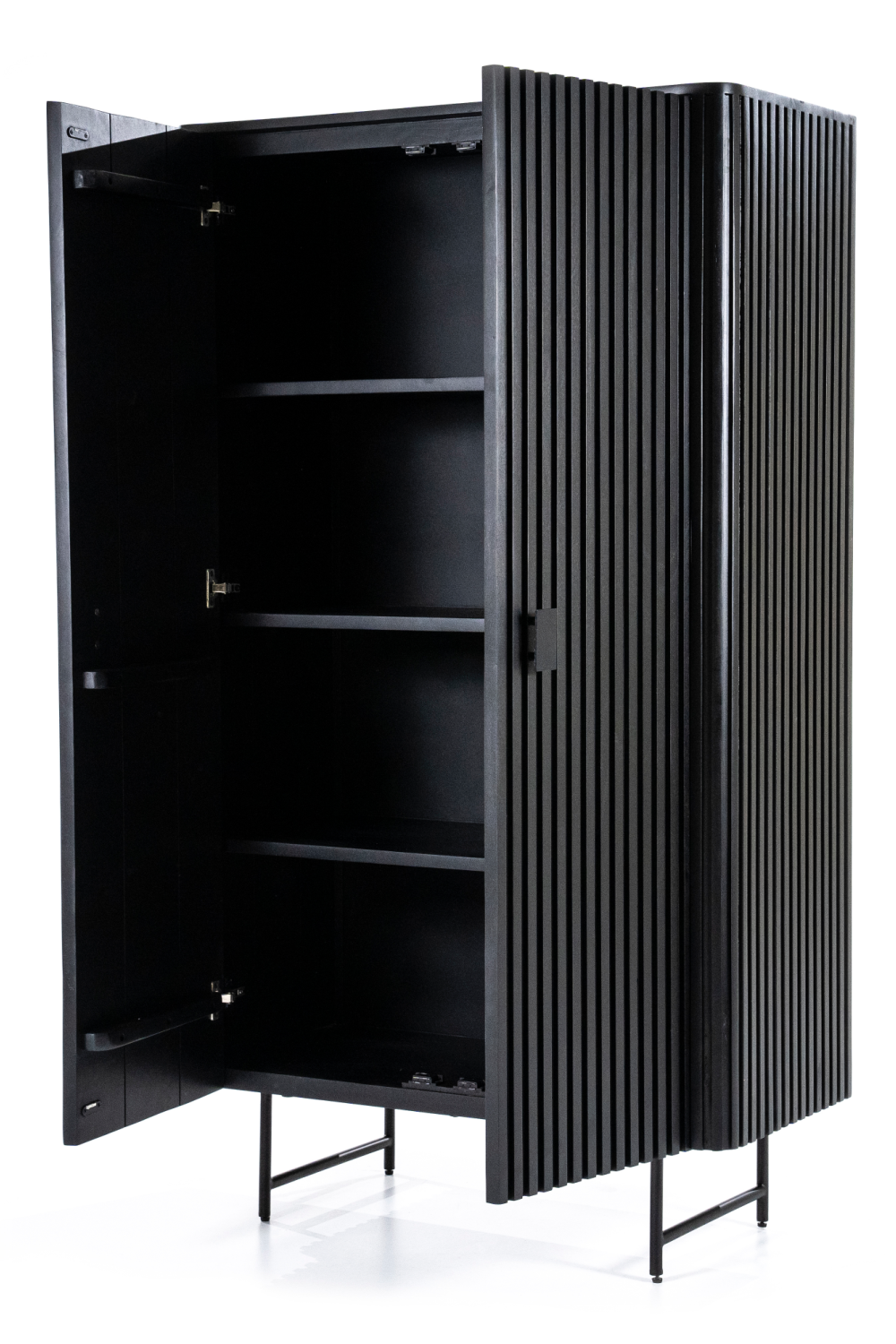 Black Mango Wood Cabinet | Eleonora Remi | OROA.com