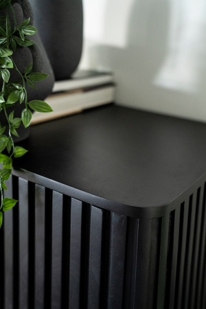 Black Mango Wood Cabinet | Eleonora Remi | OROA.com