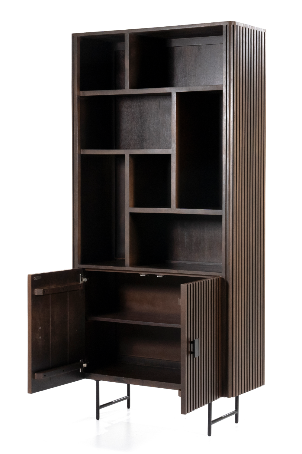 Mango Wood Bookcase | Eleonora Remi | OROA.com