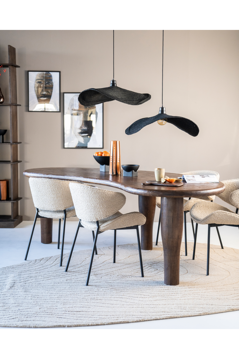 Upholstered Modern Dining Chair | Eleonora Tess | OROA.com