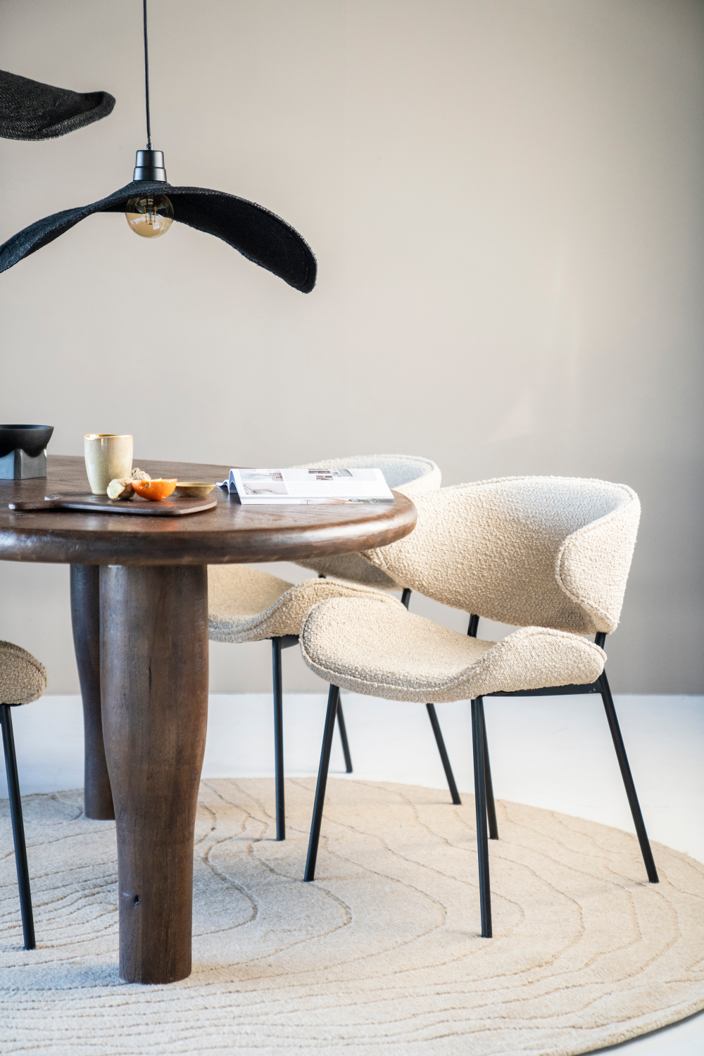 Upholstered Modern Dining Chair | Eleonora Tess | OROA.com