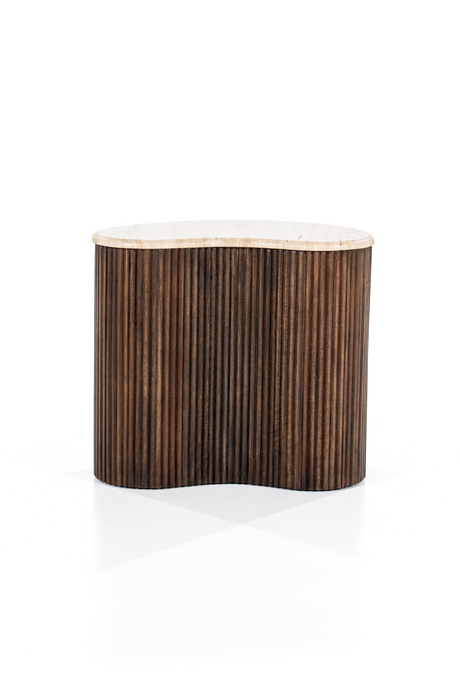 Organic Travertine Coffee Table | Eleonora Mari | OROA.com