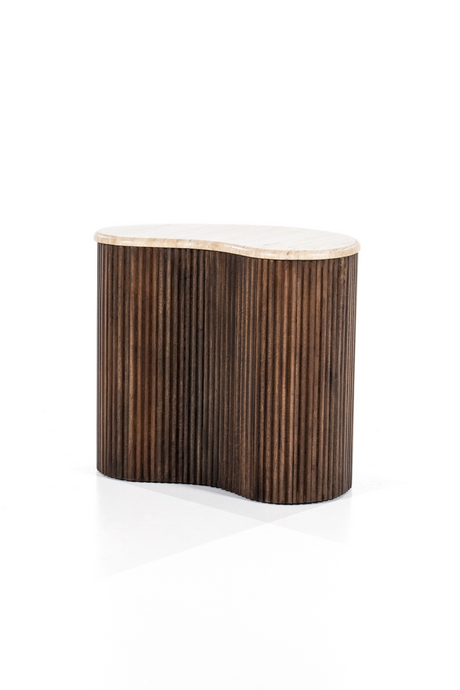 Organic Travertine Coffee Table | Eleonora Mari | OROA.com