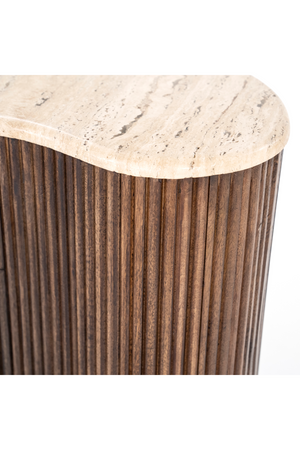 Organic Travertine Coffee Table | Eleonora Mari | OROA.com