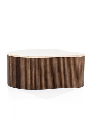 Organic Travertine Coffee Table | Eleonora Mari | OROA.com