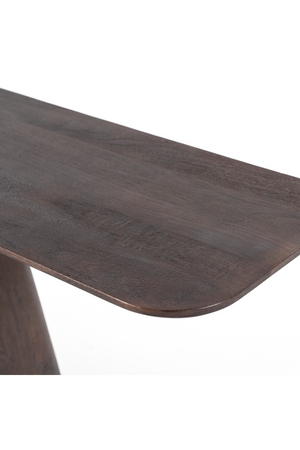 Mango Wood Pedestal Console Table | Eleonora Aron | OROA.com