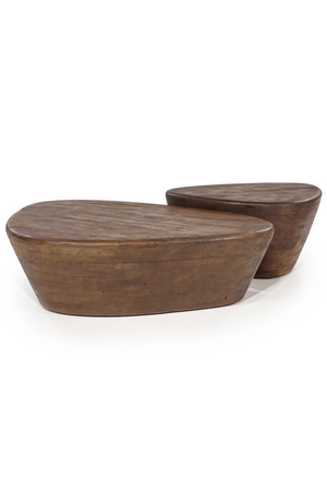 Wooden Free-Form Coffee Table S | Eleonora Mila | OROA.com
