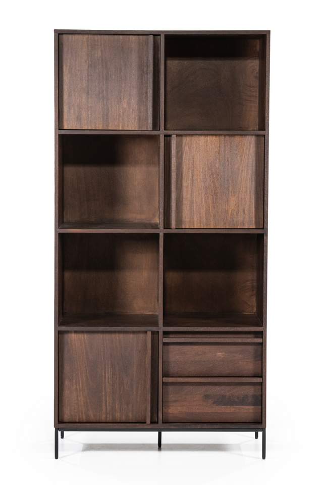 Brown Mango Display Cabinet | Eleonora Jimmy | OROA.com