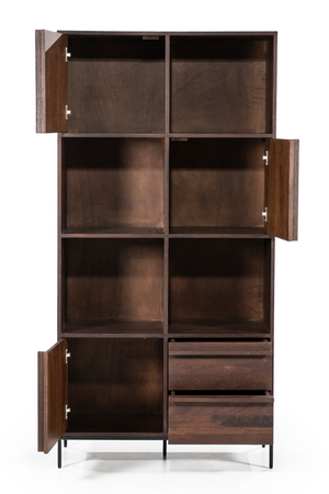 Brown Mango Display Cabinet | Eleonora Jimmy | OROA.com