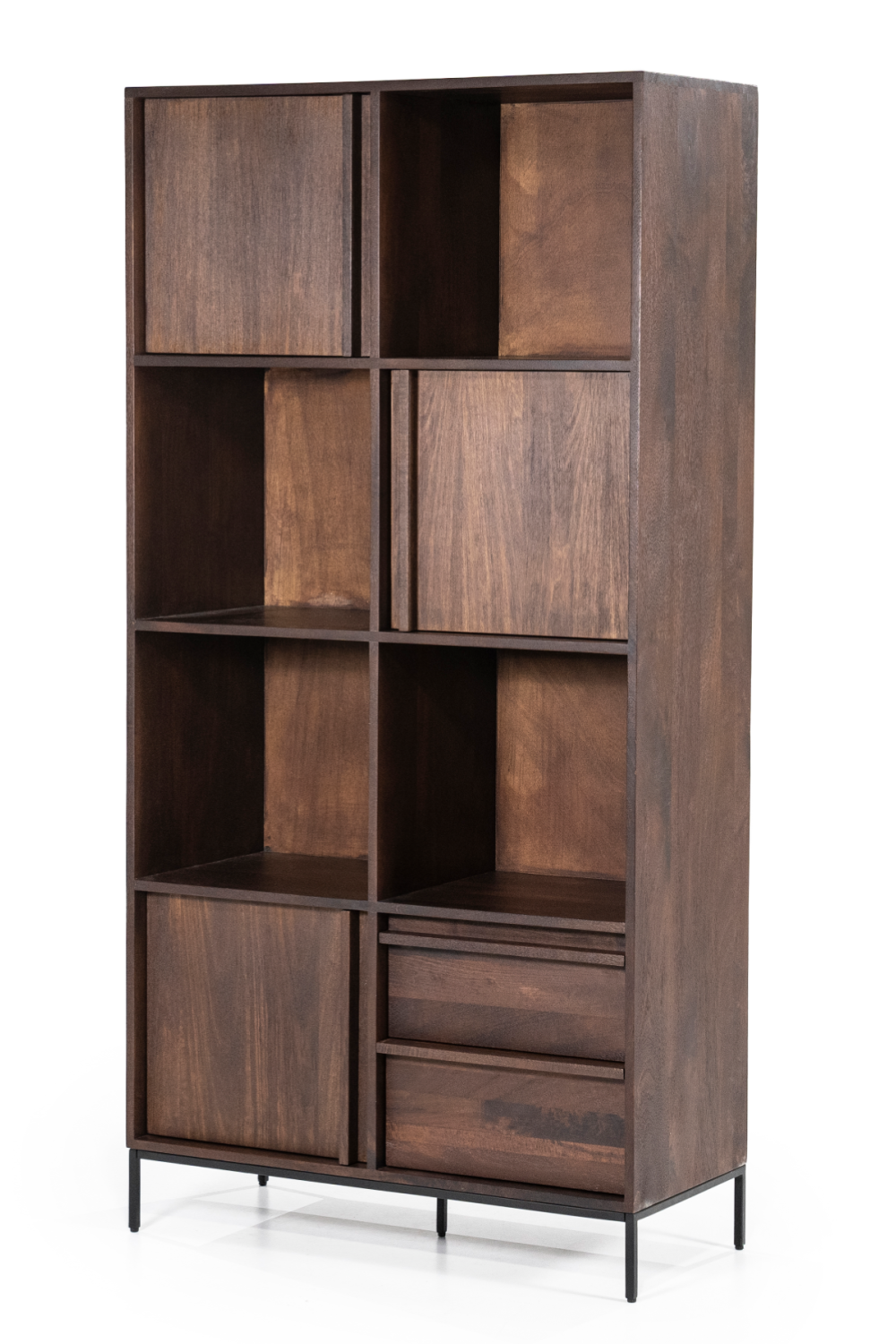 Brown Mango Display Cabinet | Eleonora Jimmy | OROA.com