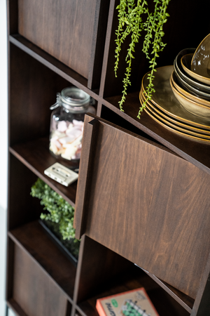 Brown Mango Display Cabinet | Eleonora Jimmy | OROA.com