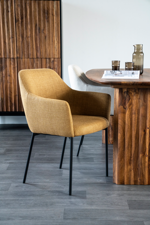 Modern Minimalist Dining Armchair | Eleonora Paul | OROA.com