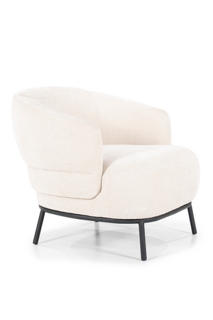 Minimalist Barrel Armchair | Eleonora David | OROA.com