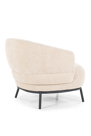 Minimalist Barrel Armchair | Eleonora David | OROA.com