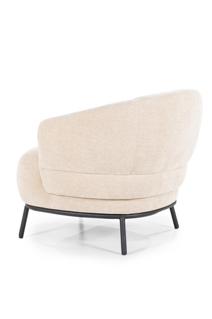 Minimalist Barrel Armchair | Eleonora David | OROA.com