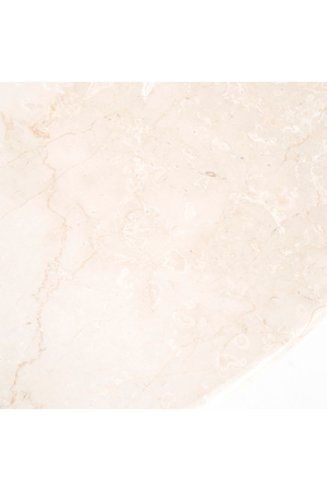 Round Mango Wood Coffee Table | Eleonora Sara | OROA.com