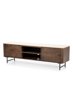 Mango Wood TV Cabinet | Eleonora Lio | OROA.com