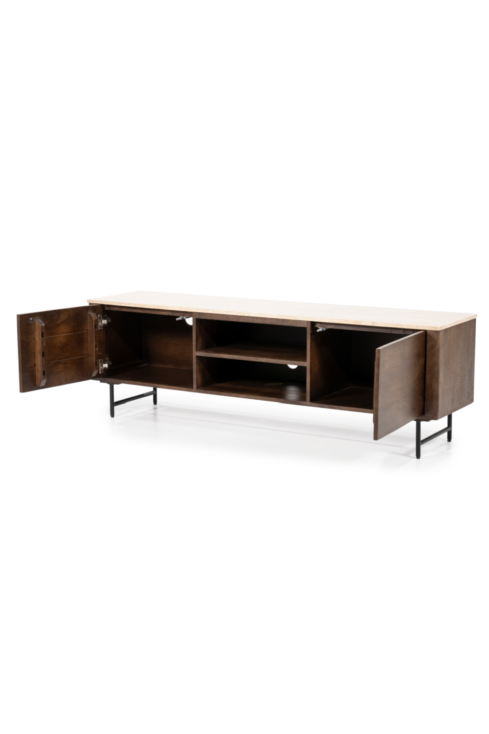 Mango Wood TV Cabinet | Eleonora Lio | OROA.com