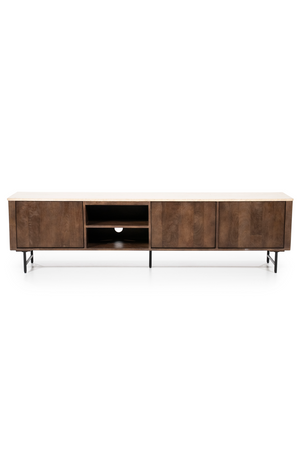 Mango Wood TV Cabinet | Eleonora Lio | OROA.com