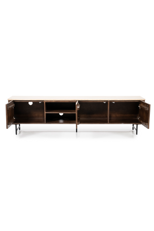 Mango Wood TV Cabinet | Eleonora Lio | OROA.com