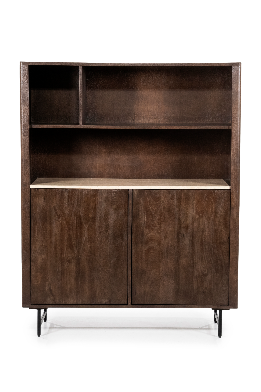 Mango Wood Bookcase | Eleonora Lio | OROA.com 
