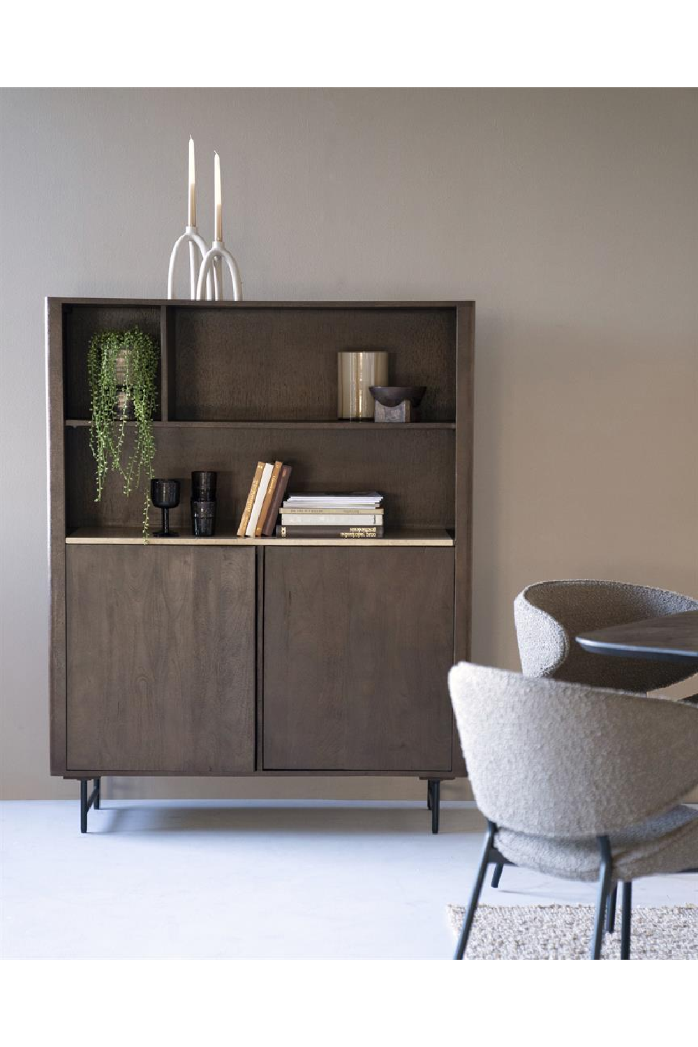 Mango Wood Bookcase | Eleonora Lio | OROA.com