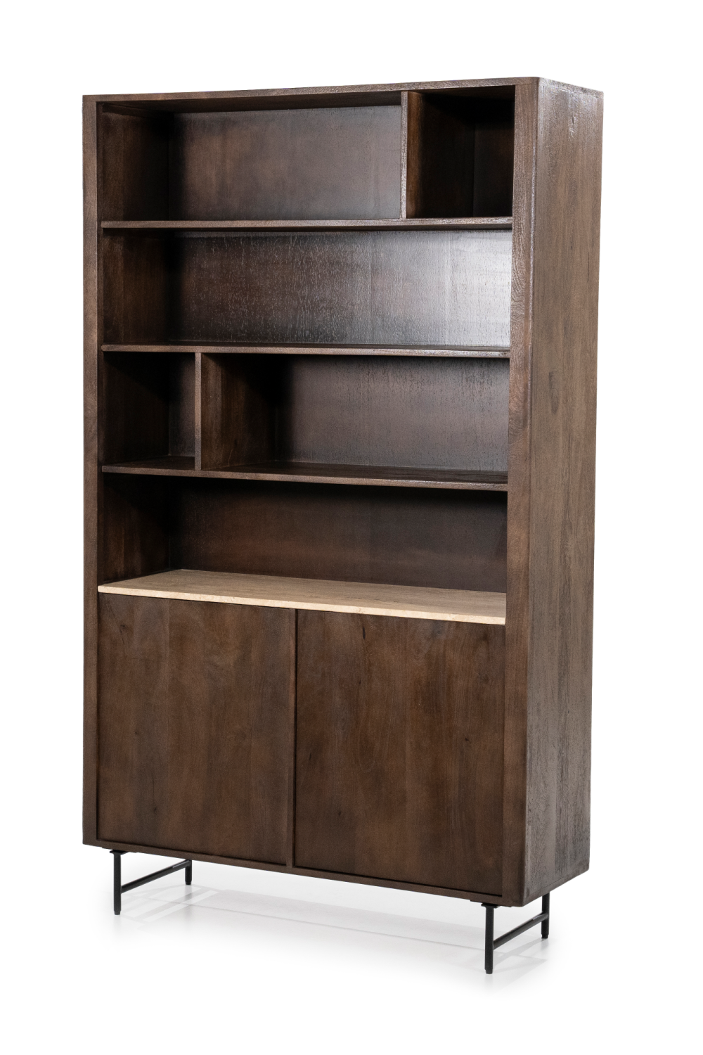 Mango Wood Bookcase | Eleonora Lio | OROA.com