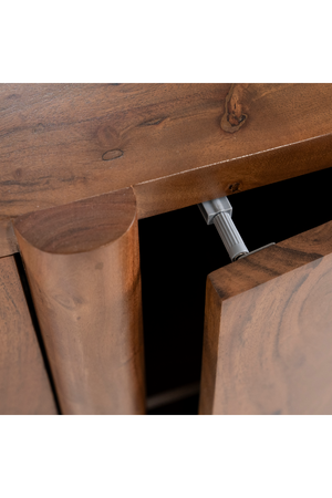 Modern Acacia 4-Door Sideboard | Eleonora Julian | OROA.com