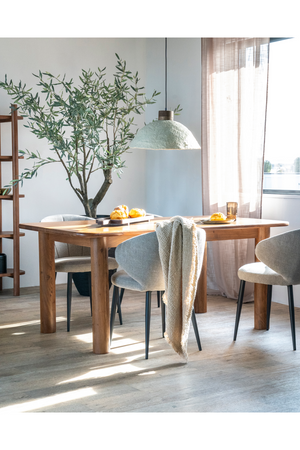 Acacia Farmhouse Dining Table | Eleonora Julian | OROA.com