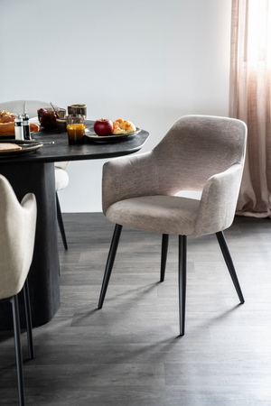 Fabric Cut-Out Dining Chair | Eleonora Esmee | OROA.com