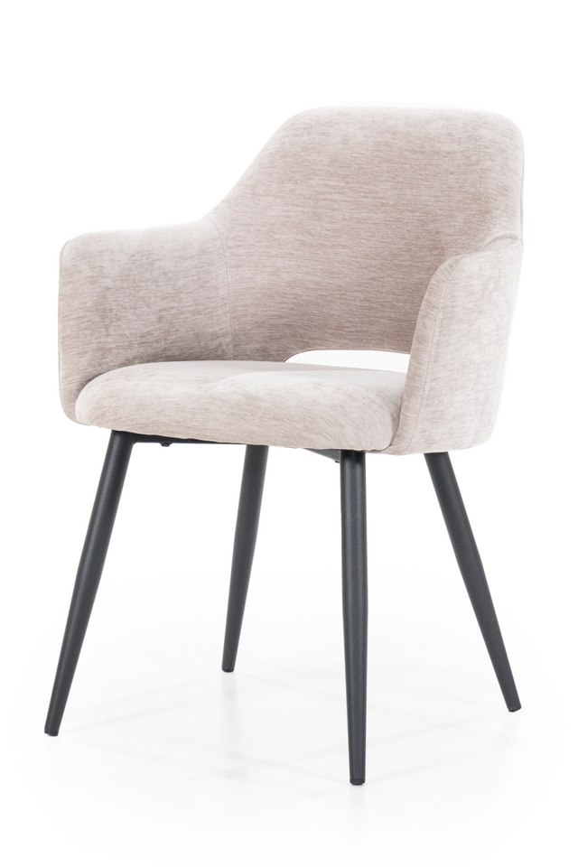 Fabric Cut-Out Dining Chair | Eleonora Esmee | OROA.com