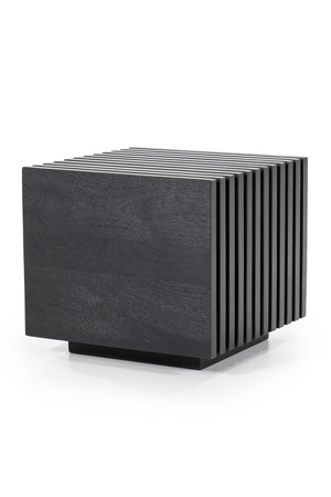 Slatted Cube Side Table | Eleonora Tom | OROA.com