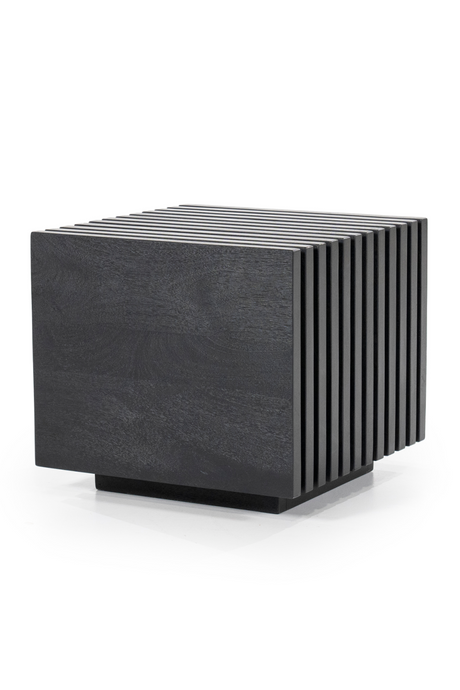 Slatted Cube Side Table | Eleonora Tom | OROA.com