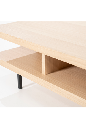 Natural Oak Coffee Table | Eleonora | OROA.com