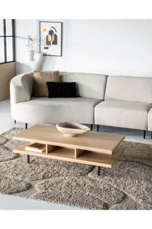 Natural Oak Coffee Table | Eleonora | OROA.com