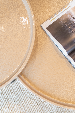 Oak Veneer Coffee Table L | Eleonora Mayson | OROA.com