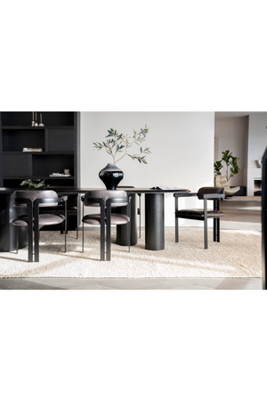 Black Oak Dining Table | Eleonora Walter | OROA.com