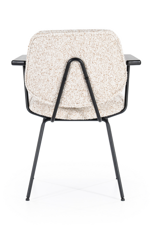 Fabric Upholstered Dining Armchair | Eleonora Jon | OROA.com