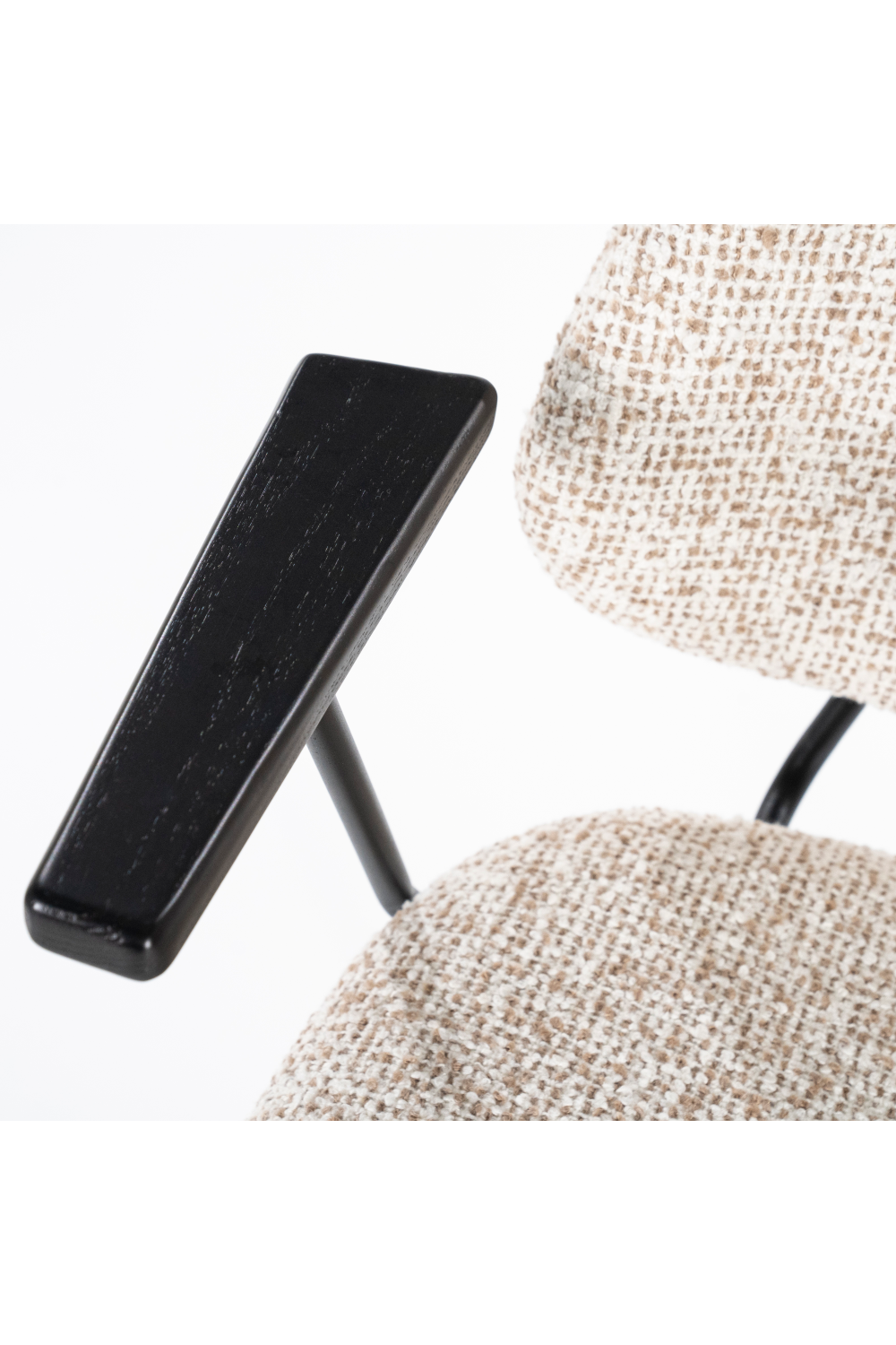 Fabric Upholstered Dining Armchair | Eleonora Jon | OROA.com