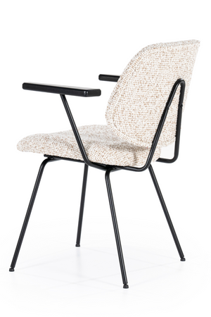 Fabric Upholstered Dining Armchair | Eleonora Jon | OROA.com