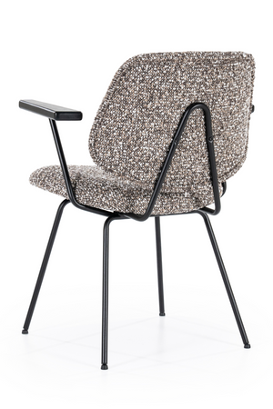 Fabric Upholstered Dining Armchair | Eleonora Jon | OROA.com